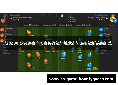 2023年欧冠联赛完整赛程详解与战术走势深度解析前瞻汇总
